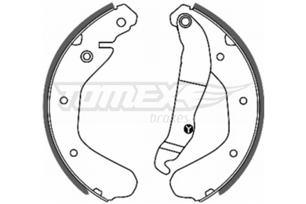 Brake Shoe Set (TX 20-15)