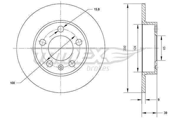 Brake Disc (TX 70-01)