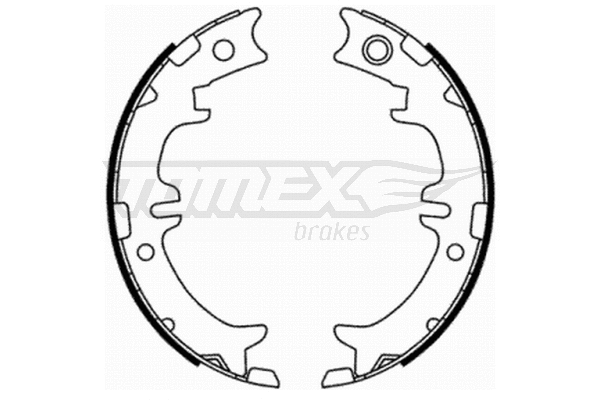 Brake Shoe Set (TX 21-76)