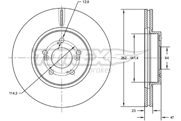 Brake Disc (TX 72-71)