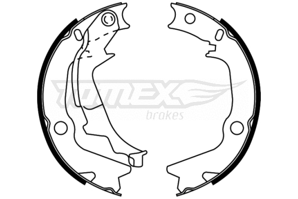 Brake Shoe Set (TX 22-53)