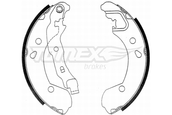 Brake Shoe Set (TX 21-48)