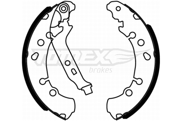 Brake Shoe Set (TX 22-17)