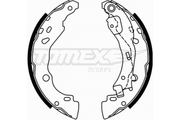 Brake Shoe Set (TX 21-77)