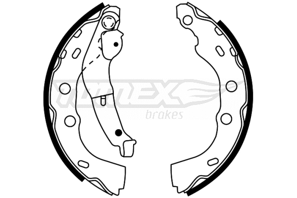 Brake Shoe Set (TX 22-45)