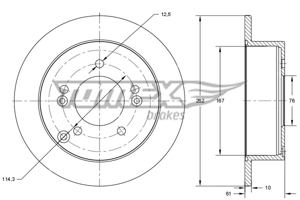 Brake Disc (TX 73-36)