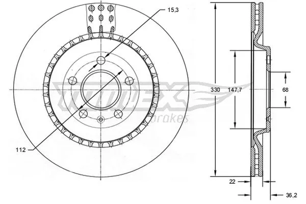 Brake Disc (TX 72-79)