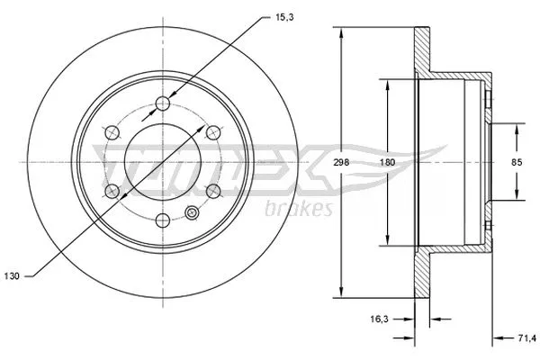 Brake Disc (TX 71-60)