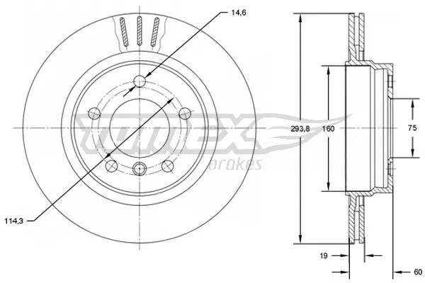 Brake Disc (TX 72-90)
