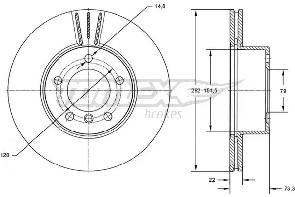 Brake Disc (TX 72-95)