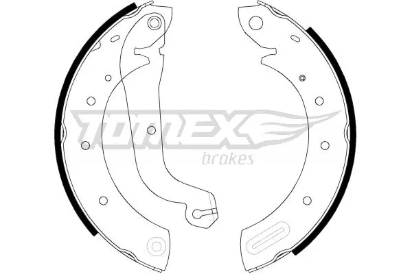 Brake Shoe Set (TX 21-60)