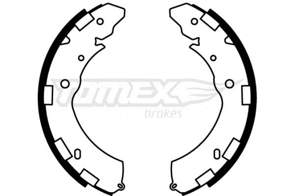 Brake Shoe Set (TX 22-37)