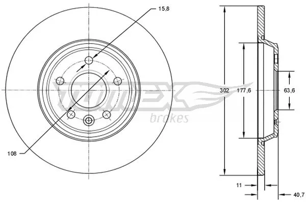 Brake Disc (TX 73-08)