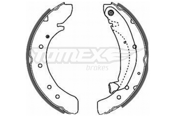 Brake Shoe Set (TX 20-50)