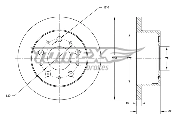 Brake Disc (TX 72-35)