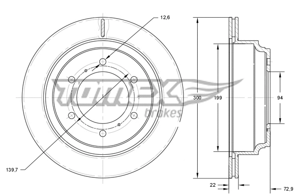 Brake Disc (TX 73-88)