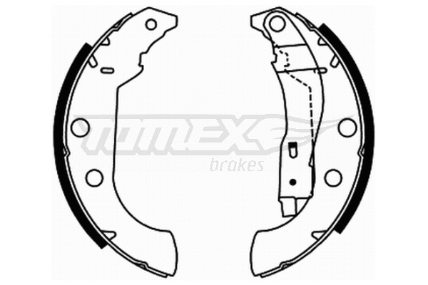 Brake Shoe Set (TX 21-67)