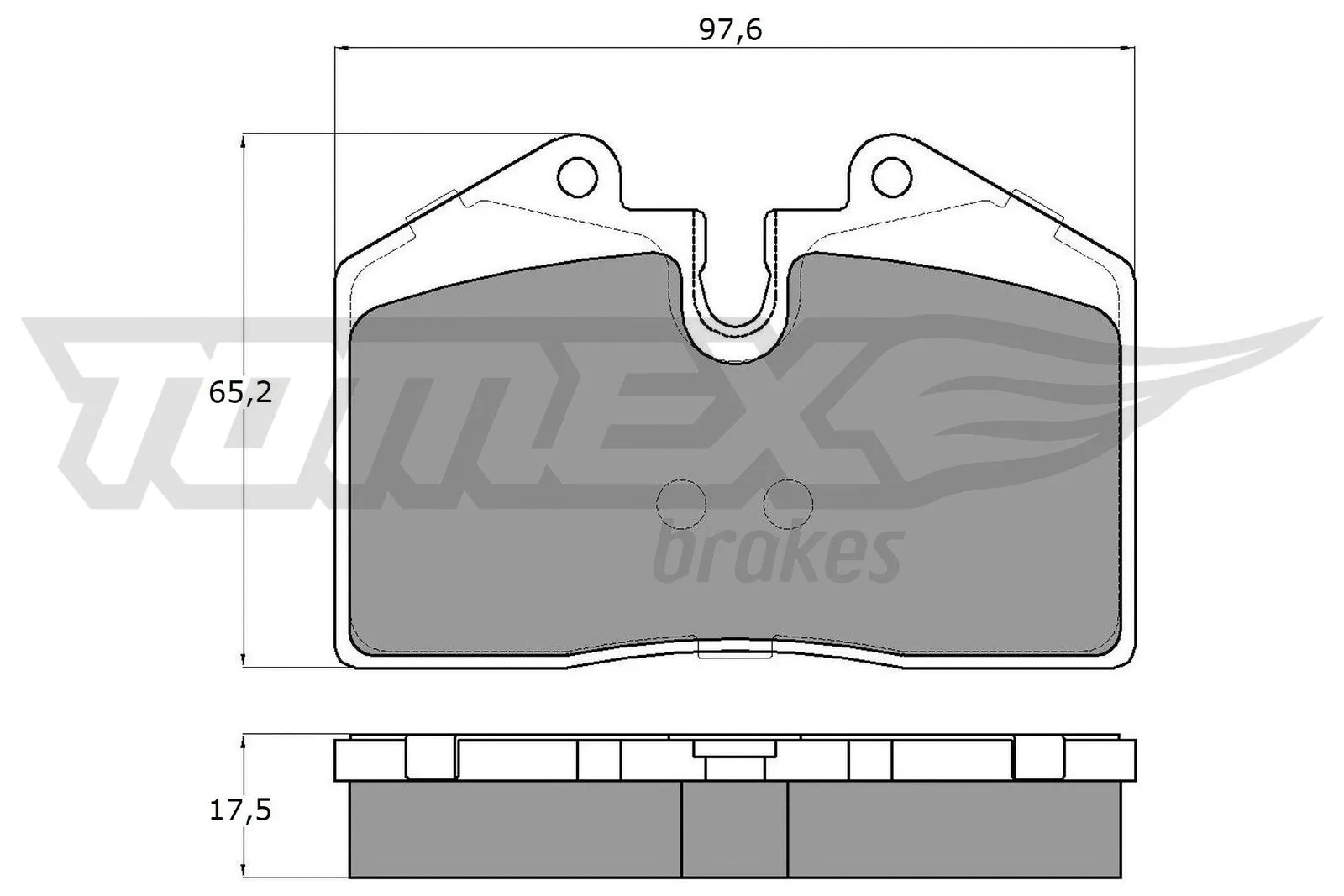 Brake Pad Set, disc brake (TX 18-02)