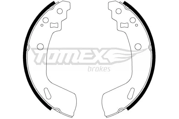 Brake Shoe Set (TX 23-14)