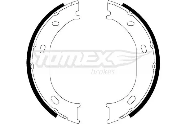 Brake Shoe Set (TX 21-17)
