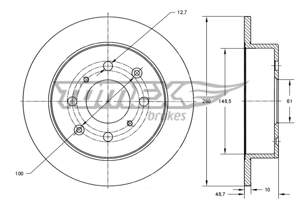 Brake Disc (TX 72-18)