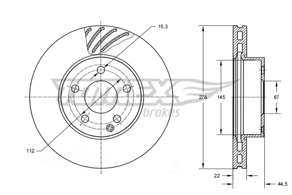 Brake Disc (TX 74-08)