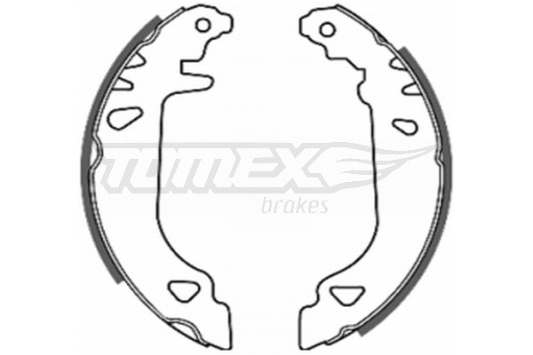 Brake Shoe Set (TX 20-19)