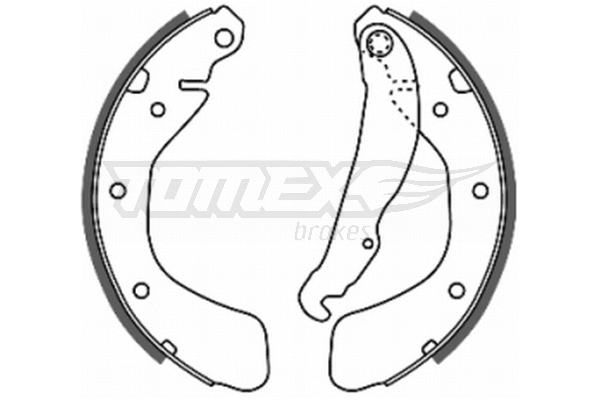Brake Shoe Set (TX 20-18)