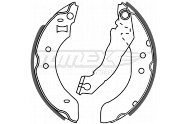 Brake Shoe Set (TX 20-20)