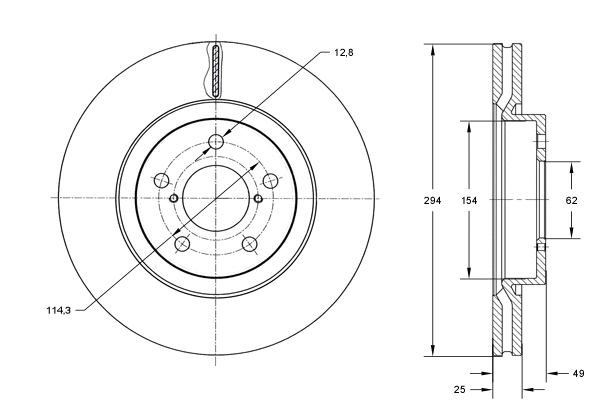 Brake Disc (TX 72-96)