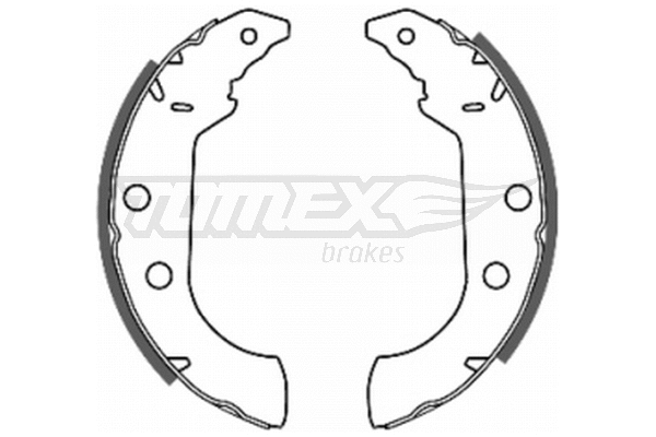 Brake Shoe Set (TX 20-67)