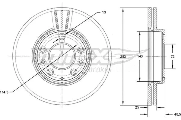 Brake Disc (TX 71-41)