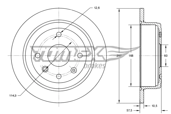 Brake Disc (TX 71-36)