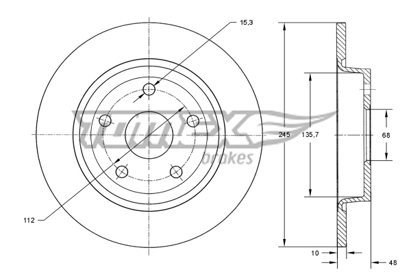 Brake Disc (TX 71-93)