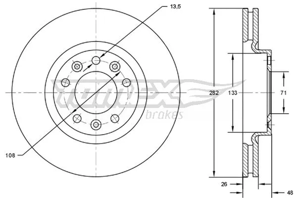Brake Disc (TX 72-24)
