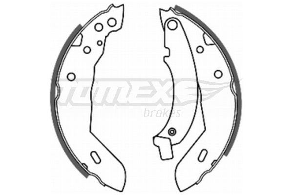 Brake Shoe Set (TX 20-40)