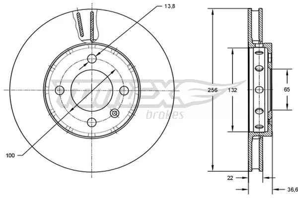 Brake Disc (TX 72-87)