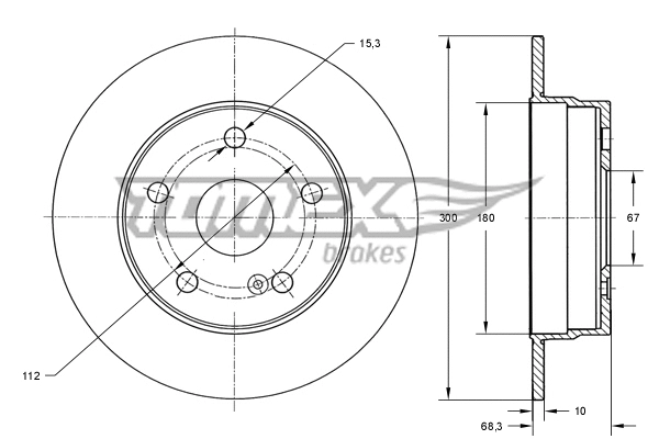 Brake Disc (TX 74-05)