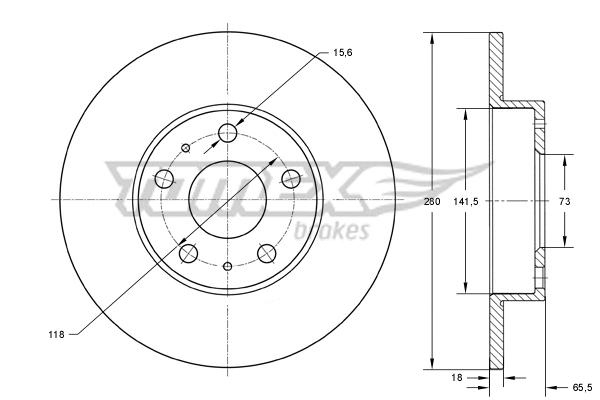 Brake Disc (TX 73-46)