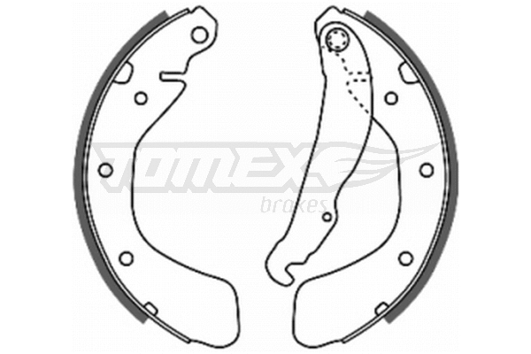Brake Shoe Set (TX 20-17)