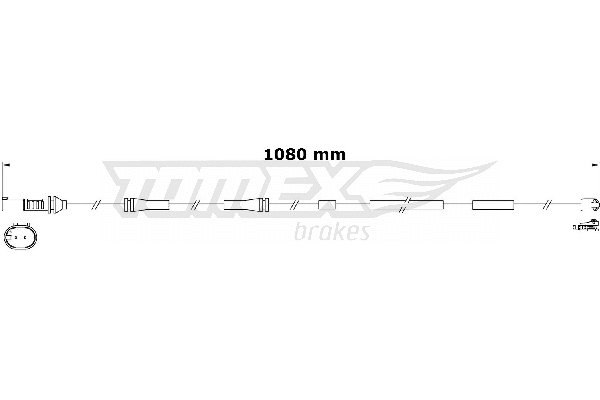 Warning Contact, brake pad wear (TX 31-18)