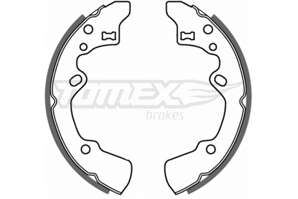 Brake Shoe Set (TX 21-42)
