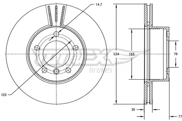 Brake Disc (TX 73-15)