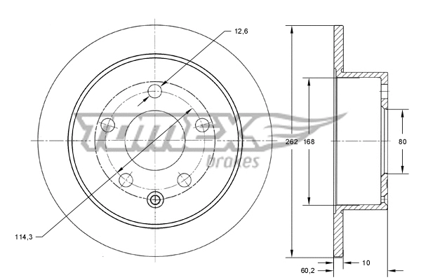 Brake Disc (TX 73-86)