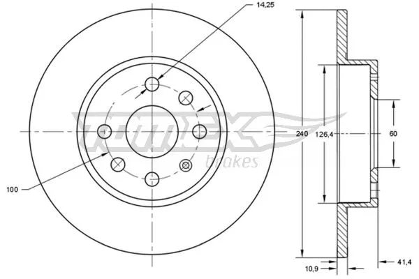 Brake Disc (TX 71-52)