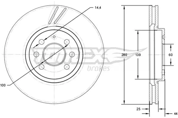 Brake Disc (TX 71-20)