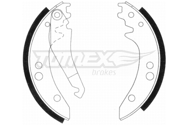 Brake Shoe Set (TX 20-97)