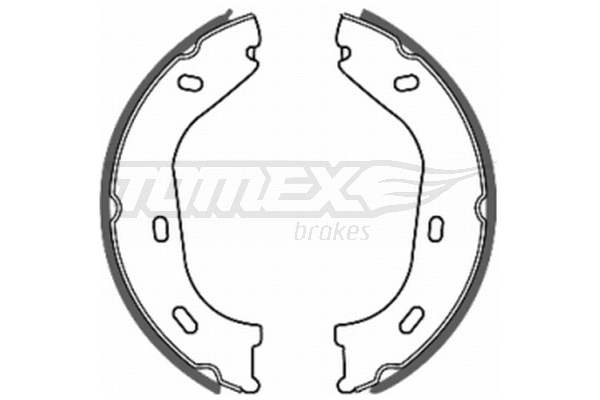Brake Shoe Set (TX 20-36)