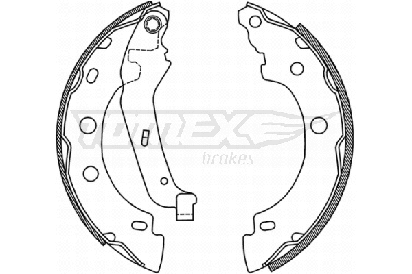 Brake Shoe Set (TX 21-00)