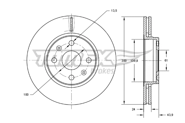 Brake Disc (TX 73-50)